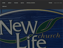 Tablet Screenshot of newlifewisconsin.com